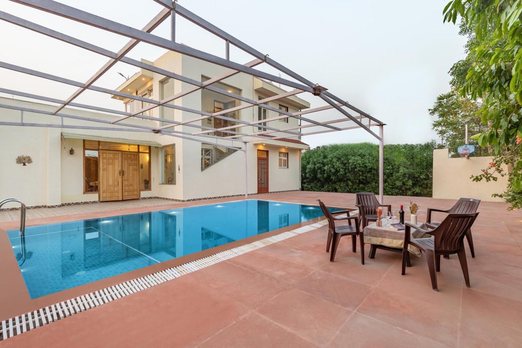 Alaya Stays Raga 2Bhk Farmstay With An Entertainment Lounge Sohna Εξωτερικό φωτογραφία