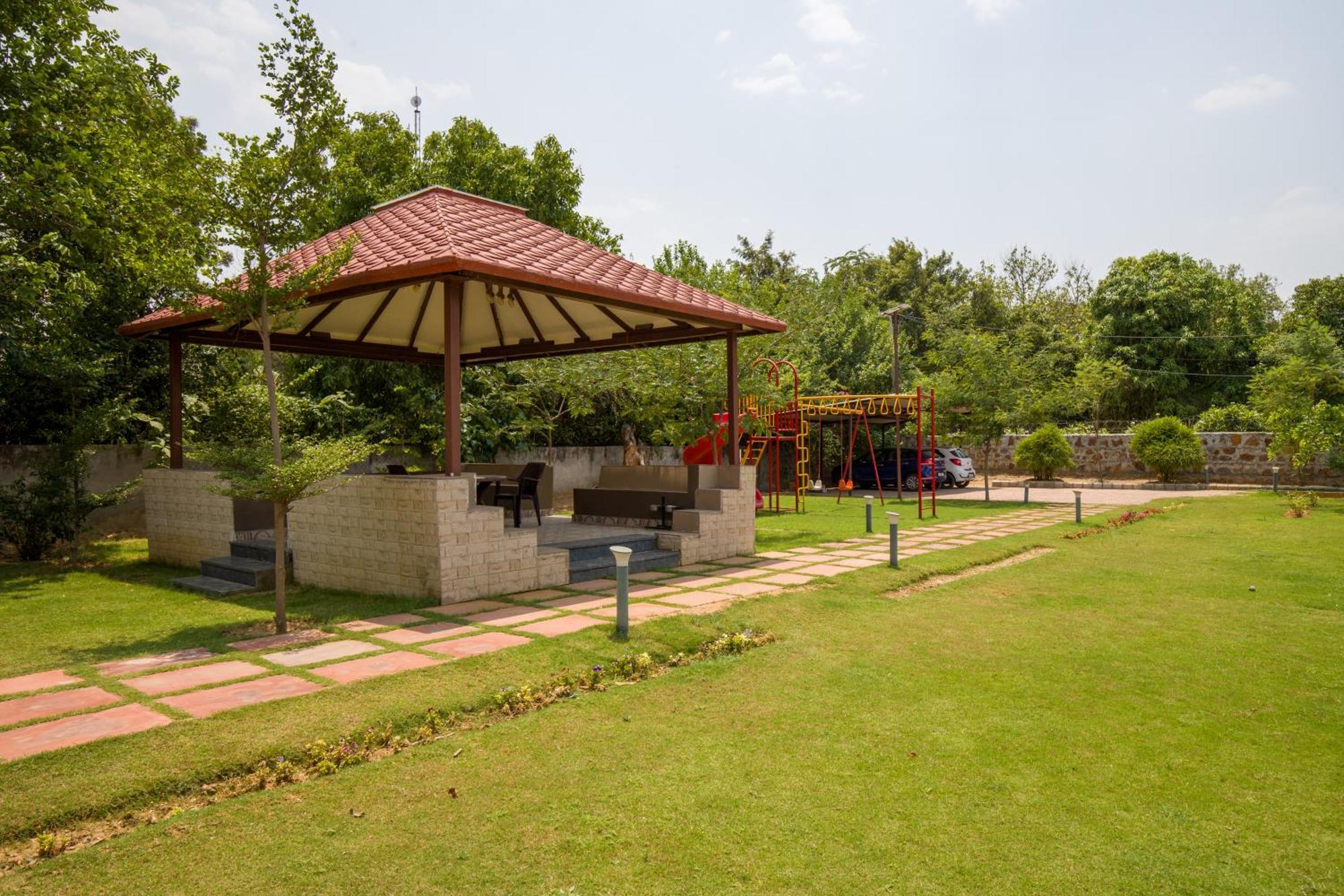 Alaya Stays Raga 2Bhk Farmstay With An Entertainment Lounge Sohna Εξωτερικό φωτογραφία